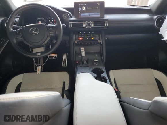 2021 Lexus IS 350 F Sport with VIN JTHGZ1B26M5040518, listed as a Copart auction lot 55793755 with 42,837 mi miles and Salvage title. Bid and sale history available at DreamBid. Image 8.
