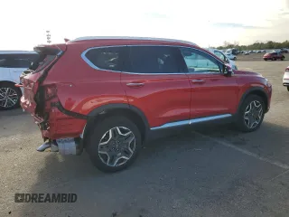 2023 Hyundai Santa Fe Hybrid SEL Premium with VIN 5NMS3DA1XPH007384, listed as a Copart auction lot 82157514 with 20,149 mi miles and Salvage Title. Bid and sale history available at carsss.com. Image 3.