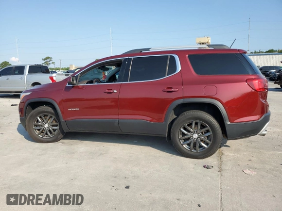 2017 GMC Acadia SLT with VIN 1GKKNMLS8HZ217631, listed as a Copart auction lot 58888925 with Not provided miles and Salvage title. Bid and sale history available at DreamBid. Image 2.