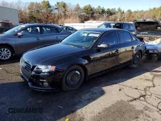 2010 Audi A4 2.0T Premium with VIN WAUBFAFL6AN057934, listed as a Copart auction lot 84680344 with 0 mi miles and Salvage Title. Bid and sale history available at carsss.com. Image 1.