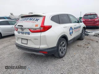 2017 Honda CR-V EX with VIN 2HKRW2H56HH682396, listed as a IAAI auction lot 41569854 with 74,392 mi miles. Bid and sale history available at carsss.com. Image 4.