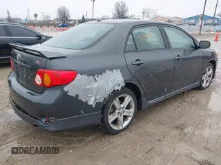 2009 Toyota Corolla XRS with VIN 2T1BE40E49C027671, listed as a IAAI auction lot 41754617 with 159,569 mi miles. Bid and sale history available at carsss.com. Image 4.