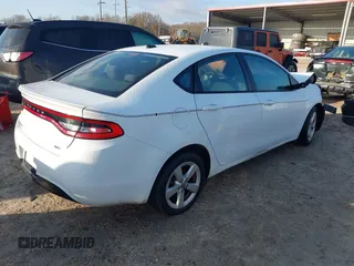 2015 Dodge Dart SXT with VIN 1C3CDFBB3FD172631, listed as a IAAI auction lot 41465717 with 1 mi miles. Bid and sale history available at carsss.com. Image 4.