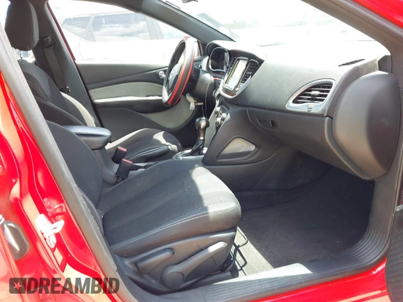 2016 Dodge Dart SXT Sport with VIN 1C3CDFFA4GD791712, listed as a IAAI auction lot 42241237 with 108,751 mi miles and . Bid and sale history available at DreamBid. Image 5.