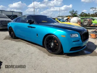 2015 Rolls-Royce Wraith z VIN SCA665C56FUX85095, wystawiony jako Copart lot #75506514 z przebiegiem 18 147 mil mil oraz Szkody całkowita. Historia ofert i sprzedaży dostępna na DreamBid. Obrazek 4.