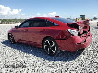 2019 Honda Accord Sedan Sport 1.5T with VIN 1HGCV1F33KA127085, listed as a Copart auction lot 51412665 with 109,165 mi miles and Salvage Title. Bid and sale history available at carsss.com. Image 2.