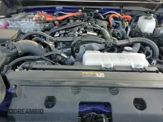 2025 Toyota Tacoma TRD Sport Hybrid with VIN 3TYLC5LN4ST017784, listed as a Copart auction lot 80697695 with 8,347 mi miles and Salvage title. Bid and sale history available at DreamBid. Image 16.