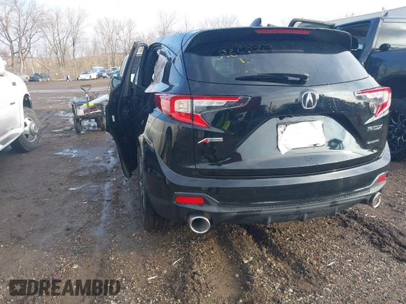 2019 Acura RDX w/A-Spec Pkg with VIN 5J8TC2H64KL026936, listed as a IAAI auction lot 41662864 with 27,579 mi miles. Bid and sale history available at carsss.com. Image 3.