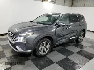 2023 Hyundai Santa Fe SEL z VIN 5NMS34AJ0PH577619, wystawiony jako Copart lot #54908565 z przebiegiem 81 028 mil mil oraz Szkoda całkowita • Salvage title. Historia ofert i sprzedaży dostępna na DreamBid. Obrazek 1.