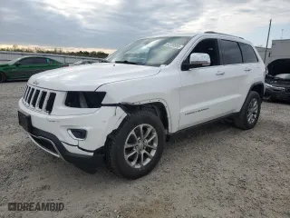 2014 Jeep Grand Cherokee Limited with VIN 1C4RJFBM4EC535782, listed as a Copart auction lot 52720595 with 98,169 mi miles and Salvage Title. Bid and sale history available at carsss.com. Image 1.