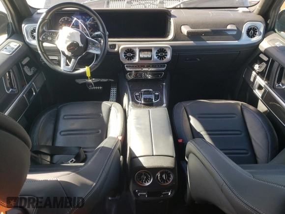 2023 Mercedes-Benz G 550 with VIN W1NYC6BJ3PX461528, listed as a Copart auction lot 87510075 with 19,992 mi miles and Salvage Title. Bid and sale history available at DreamBid. Image 8.