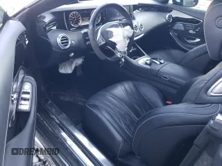 2016 Mercedes-Benz S 63 AMG with VIN WDDXJ7JB2GA017171, listed as a Copart auction lot 54714344 with 31,532 mi miles and Salvage Title. Bid and sale history available at DreamBid. Image 8.