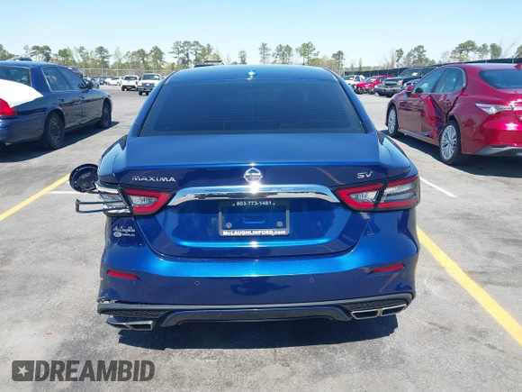 2021 Nissan Maxima SV with VIN 1N4AA6CV7MC507693, listed as a IAAI auction lot 41849176 with 107,951 mi miles and . Bid and sale history available at DreamBid. Image 16.