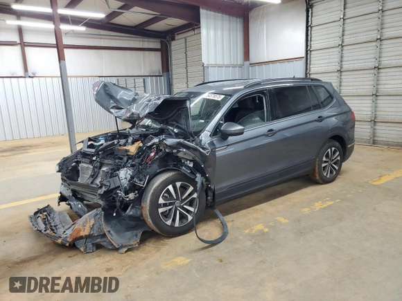 2024 Volkswagen Tiguan S with VIN 3VVFB7AX5RM041650, listed as a Copart auction lot 54579575 with Not Provided miles and Non Repairable. Bid and sale history available at DreamBid. Image 1.