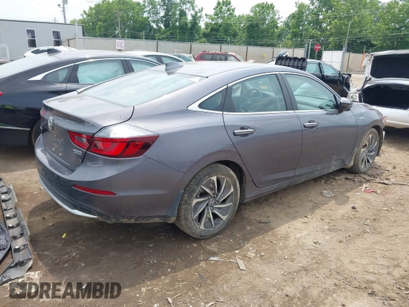 2021 Honda Insight Touring with VIN 19XZE4F97ME001133, listed as a IAAI auction lot 42477281 with 62,394 mi miles and . Bid and sale history available at DreamBid. Image 4.