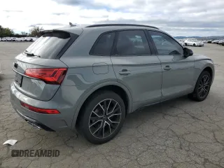 2021 Audi SQ5 Premium Plus with VIN WA1B4AFY8M2019089, listed as a Copart auction lot 71949073 with 23,869 mi miles. Bid and sale history available at carsss.com. Image 3.