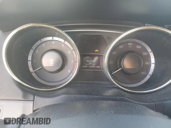 2011 Hyundai Sonata Limited with VIN 5NPEC4AC4BH307660, listed as a Copart auction lot 54587365 with 155,601 mi miles and Salvage Title. Bid and sale history available at DreamBid. Image 9.