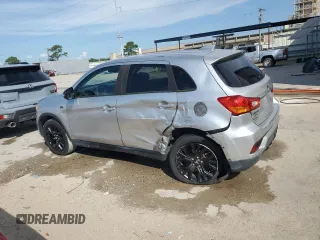 2018 Mitsubishi Outlander ES with VIN JA4AP3AU9JZ025070, listed as a Copart auction lot 61654985 with 122,303 mi miles and Salvage title. Bid and sale history available at DreamBid. Image 2.