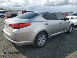2013 Kia Optima LX with VIN KNAGM4A77D5305619, listed as a Copart auction lot 50823775 with 145,239 mi miles and Salvage Title. Bid and sale history available at carsss.com. Image 3.