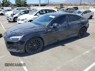 2023 Audi A5 Sportback Premium Plus with VIN WAUCBCF51PA047292, listed as a Copart auction lot 68124044 with 23,693 mi miles and Salvage Title. Bid and sale history available at carsss.com. Image 1.