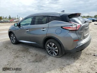 2017 Nissan Murano SL with VIN 5N1AZ2MG3HN163670, listed as a Copart auction lot 49519585 with 92,073 mi miles and Salvage Title. Bid and sale history available at carsss.com. Image 2.