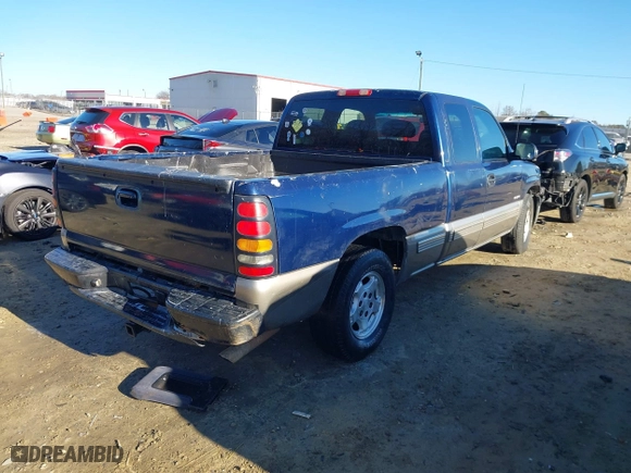 1999 Chevrolet Silverado 1500 LS with VIN 2GCEC19T5X1121766, listed as a IAAI auction lot 41359164 with 237,681 mi miles. Bid and sale history available at carsss.com. Image 4.