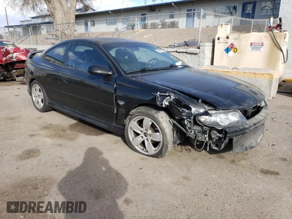 2004 Pontiac GTO with VIN 6G2VX12G24L261448, listed as a Copart auction lot 44951945 with 43,257 mi miles and Salvage Title. Bid and sale history available at DreamBid. Image 4.