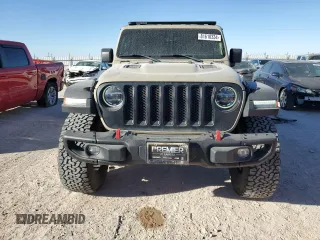 2022 Jeep Wrangler Unlimited Rubicon с VIN 1C4HJXFNXNW243878, выставлен на аукционе Copart как лот 81610334 с пробегом 29 210 миль миль и Чистый • Clean title. История ставок и продаж доступна на DreamBid. Изображение 5.