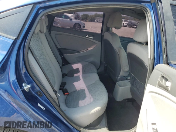 2015 Hyundai Accent GLS with VIN KMHCT4AE7FU860416, listed as a Copart auction lot 63987683 with 102,783 mi miles and . Bid and sale history available at DreamBid. Image 10.