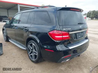 2017 Mercedes-Benz GLS with VIN 4JGDF7DE3HA952393, listed as a IAAI auction lot 41486489 with 86,350 mi miles. Bid and sale history available at carsss.com. Image 3.