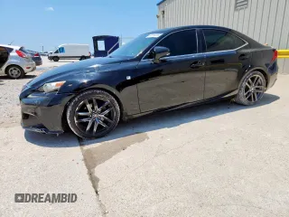 2014 Lexus IS 250 with VIN JTHBF1D24E5031835, listed as a Copart auction lot 60915895 with 140,101 mi miles and Salvage title. Bid and sale history available at DreamBid. Image 1.