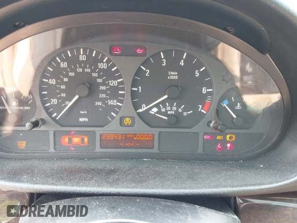 2003 BMW 3 Series 325xi with VIN WBAEP33463PF01746, listed as a IAAI auction lot 42435729 with 239,431 mi miles and . Bid and sale history available at DreamBid. Image 7.