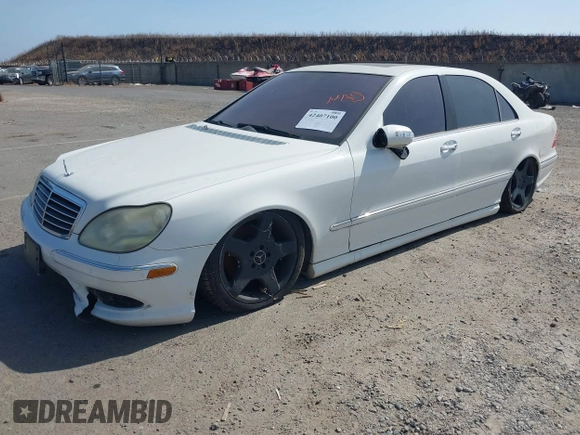 2004 Mercedes-Benz S 430 with VIN WDBNG70J04A423615, listed as a IAAI auction lot 42407100 with Not provided miles and . Bid and sale history available at DreamBid. Image 2.