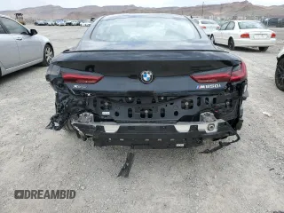 2022 BMW 8 Series M850i xDrive with VIN WBABC4C04NCJ45659, listed as a Copart auction lot 64786713 with 18,091 mi miles. Bid and sale history available at carsss.com. Image 6.