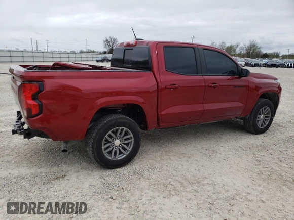 2024 Chevrolet Colorado 4WD LT with VIN 1GCPTCEKXR1299487, listed as a Copart auction lot 50913855 with 3,541 mi miles and Salvage title. Bid and sale history available at DreamBid. Image 3.