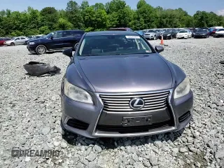 2013 Lexus LS 460 with VIN JTHBL5EF9D5113902, listed as a Copart auction lot 58020065 with 234,478 mi miles and Salvage title. Bid and sale history available at DreamBid. Image 13.
