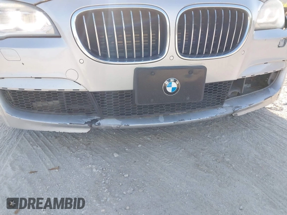 2013 BMW 7 Series 750Li xDrive with VIN WBAYF8C52DD140831, listed as a IAAI auction lot 41941071 with 207,251 mi miles. Bid and sale history available at carsss.com. Image 18.