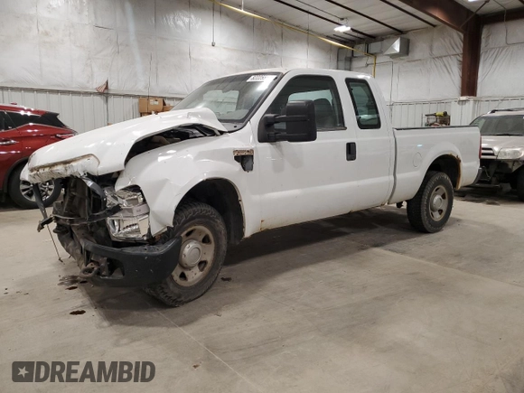2008 Ford Super Duty F-250 SRW XL with VIN 1FTNX20508ED63857, listed as a Copart auction lot 82225554 with Not Provided miles and Non Repairable. Bid and sale history available at carsss.com. Image 1.