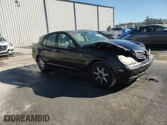 2003 Mercedes-Benz C 230/260/280/320 with VIN WDBRF64J73F309654, listed as a Copart auction lot 41789965 with 89,406 mi miles and Salvage Title. Bid and sale history available at DreamBid. Image 10.