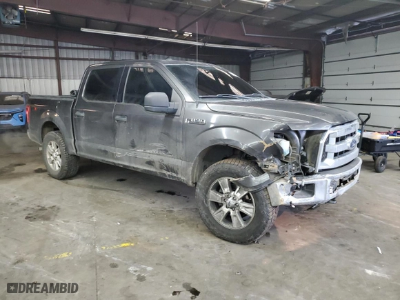 2016 Ford F-150 XLT with VIN 1FTEW1EF3GKE76491, listed as a Copart auction lot 45911015 with 116,881 mi miles and Salvage Title. Bid and sale history available at carsss.com. Image 4.