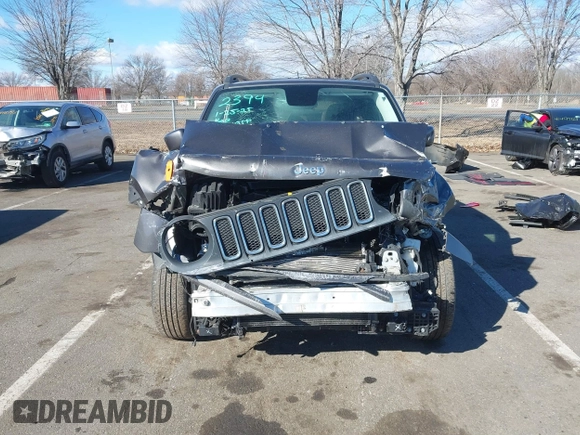 2016 Jeep Renegade Latitude with VIN ZACCJBBT9GPC52394, listed as a IAAI auction lot 41503100 with 143,004 mi miles. Bid and sale history available at carsss.com. Image 12.