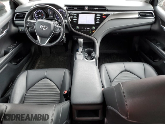 2019 Toyota Camry LE with VIN 4T1B11HK1KU225553, listed as a Copart auction lot 53112495 with 67,886 mi miles and Salvage Title. Bid and sale history available at carsss.com. Image 8.