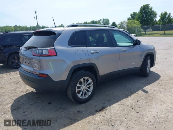2020 Jeep Cherokee Latitude with VIN 1C4PJMCB6LD585177, listed as a IAAI auction lot 42589679 with 29,075 mi miles and . Bid and sale history available at DreamBid. Image 4.