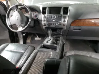 2010 Nissan Armada Platinum with VIN 5N1AA0NE3AN611842, listed as a Copart auction lot 45701055 with 159,318 mi miles and Salvage Title. Bid and sale history available at carsss.com. Image 8.
