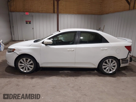 2013 Kia Forte SX with VIN KNAFW4A34D5669077, listed as a IAAI auction lot 41951317 with 96,509 mi miles. Bid and sale history available at carsss.com. Image 15.