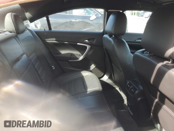 2015 Buick Regal GS with VIN 2G4GT5GX5F9227748, listed as a Copart auction lot 75596174 with 18,204 mi miles and Salvage Title. Bid and sale history available at DreamBid. Image 10.