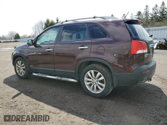 2011 Kia Sorento EX with VIN 5XYKUDA29BG168012, listed as a Copart auction lot 55350305 with 443,033 mi miles and Clean Title. Bid and sale history available at DreamBid. Image 2.