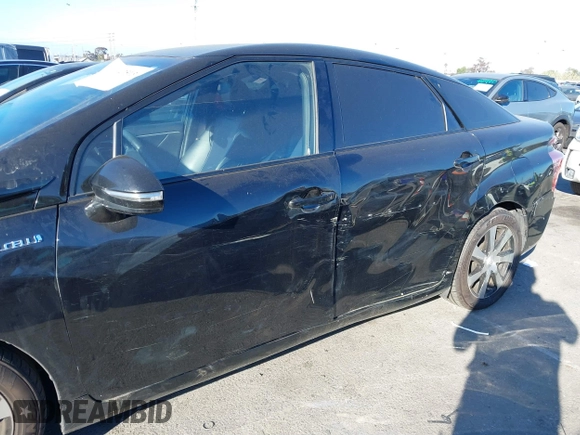 2017 Toyota Mirai with VIN JTDBVRBD4HA002337, listed as a IAAI auction lot 41647513 with 46,609 mi miles and . Bid and sale history available at DreamBid. Image 6.