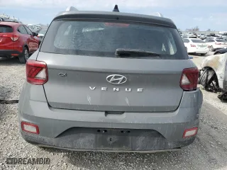 2021 Hyundai Venue SEL with VIN KMHRC8A33MU115014, listed as a Copart auction lot 47355215 with 47,002 mi miles and Salvage Title. Bid and sale history available at carsss.com. Image 6.