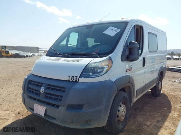 2014 Ram ProMaster Cargo Van with VIN 3C6TRVNG2EE110592, listed as a IAAI auction lot 41952688 with 101,478 mi miles. Bid and sale history available at carsss.com. Image 2.
